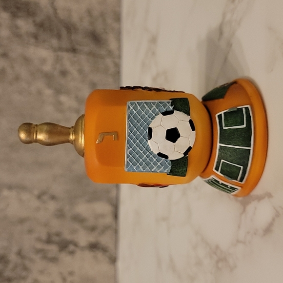 Vintage sports theme Dreidel & stand - Picture 2 of 5